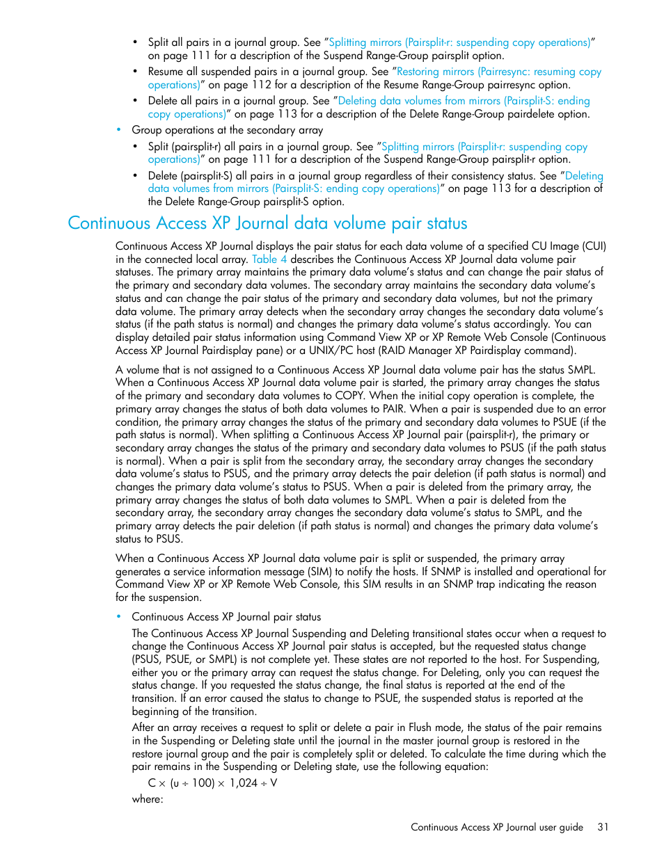 HP StorageWorks XP Remote Web Console Software User Manual | Page 31 / 200