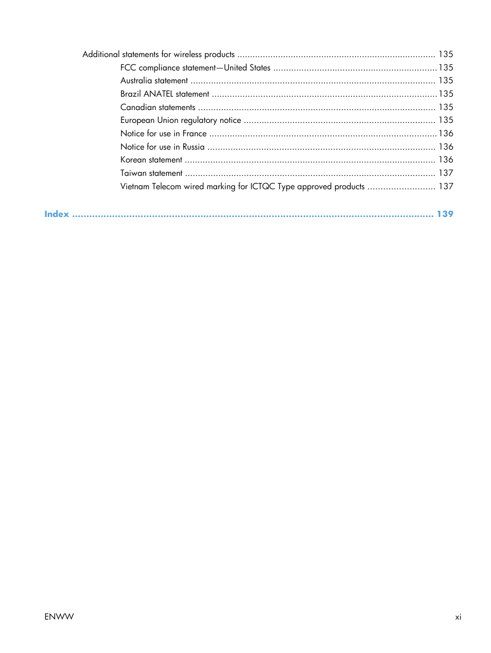 HP LASERJET PRO P1102w User Manual | Page 13 / 158