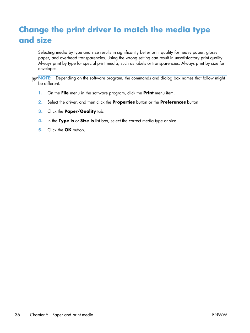 HP LASERJET PRO P1102w User Manual | Page 50 / 158