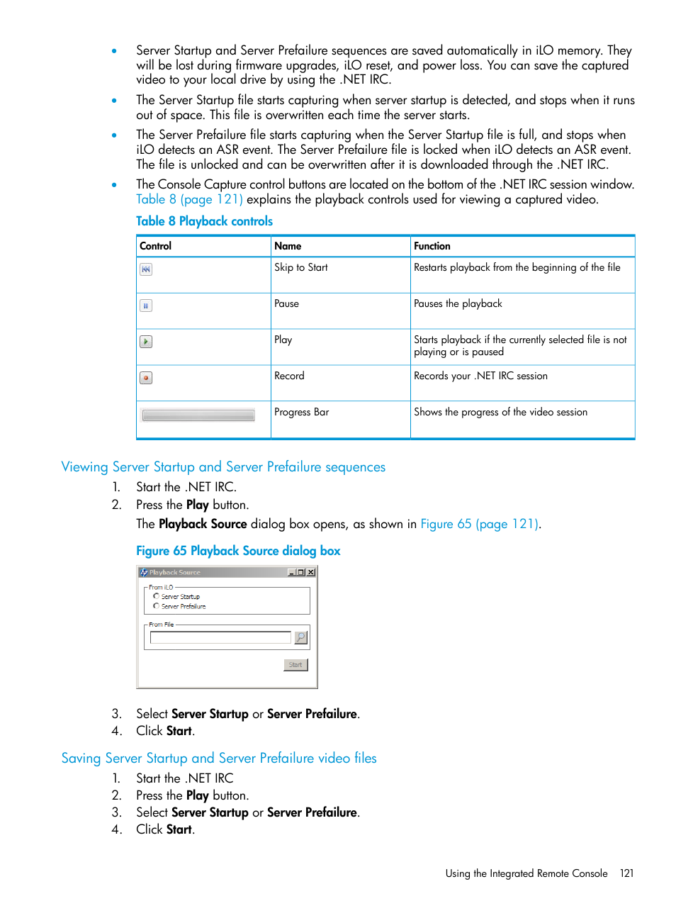 HP Integrated Lights-Out 3 User Manual | Page 121 / 256