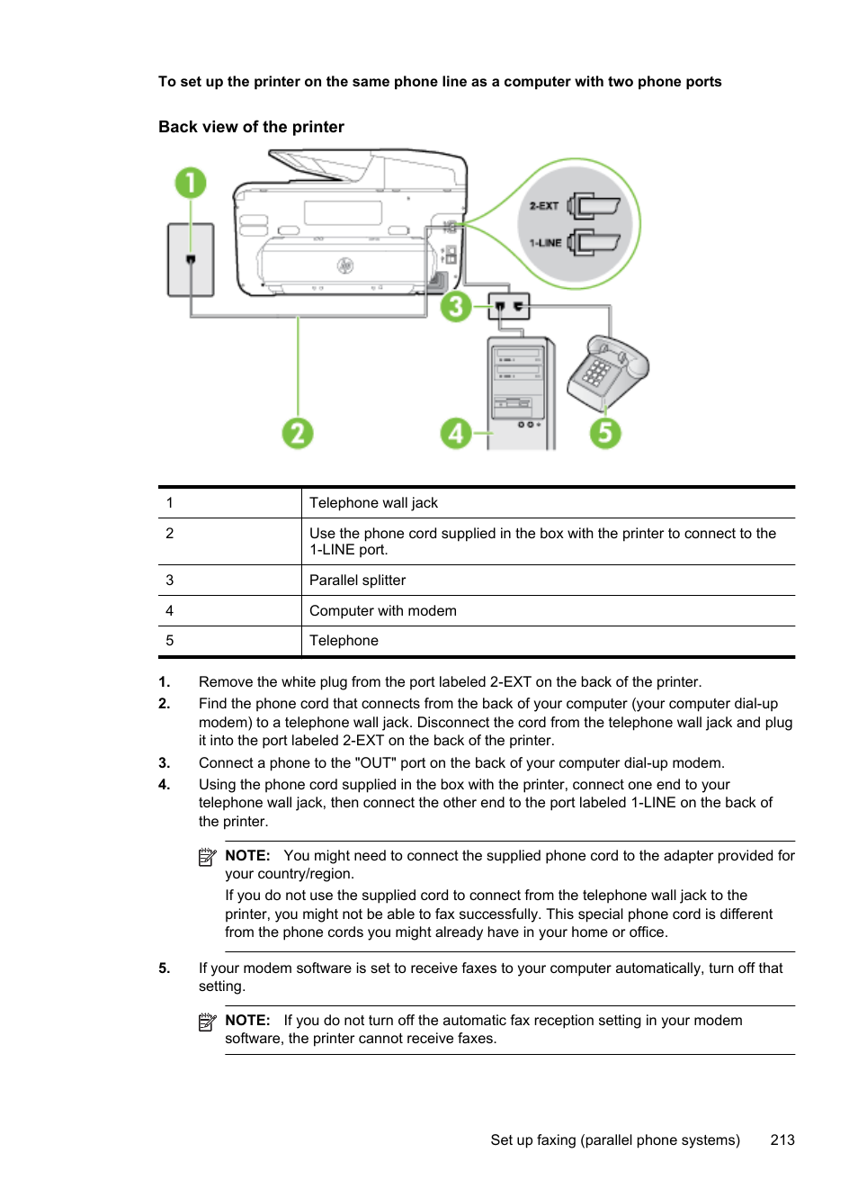 HP Officejet Pro 276dw Multifunction Printer series User Manual | Page 217 / 260