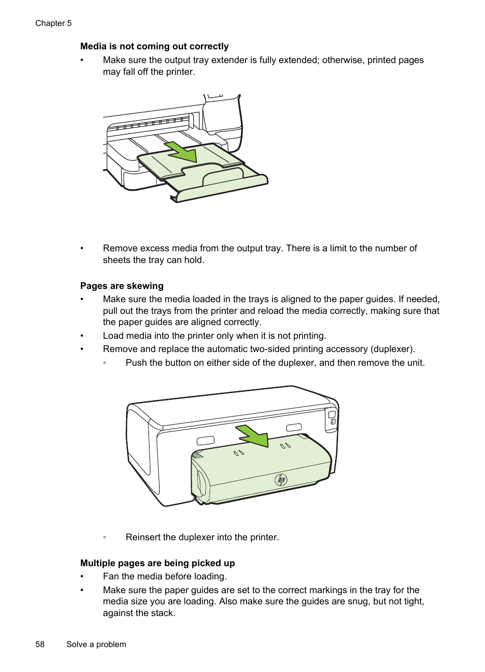 HP Officejet Pro 8100 ePrinter - N811a N811d User Manual | Page 62 / 152