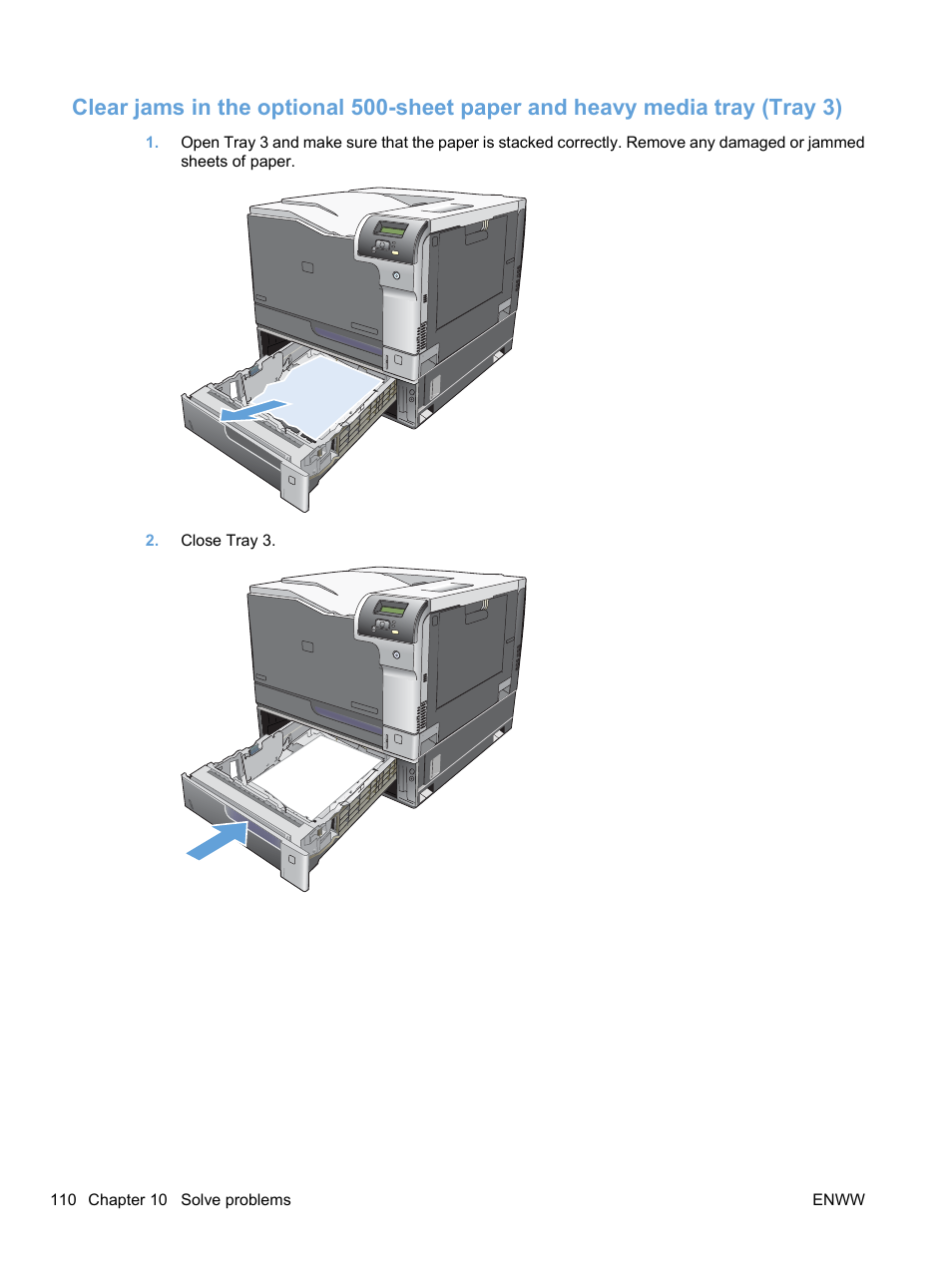 HP Color LaserJet Professional CP5225 Printer series User Manual | Page 122 / 168