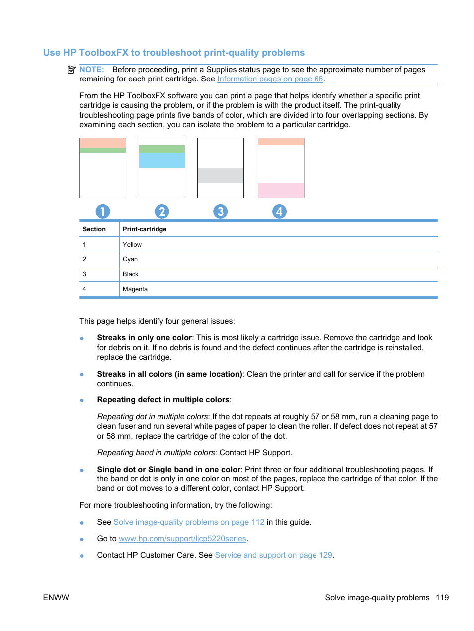 HP Color LaserJet Professional CP5225 Printer series User Manual | Page 131 / 168
