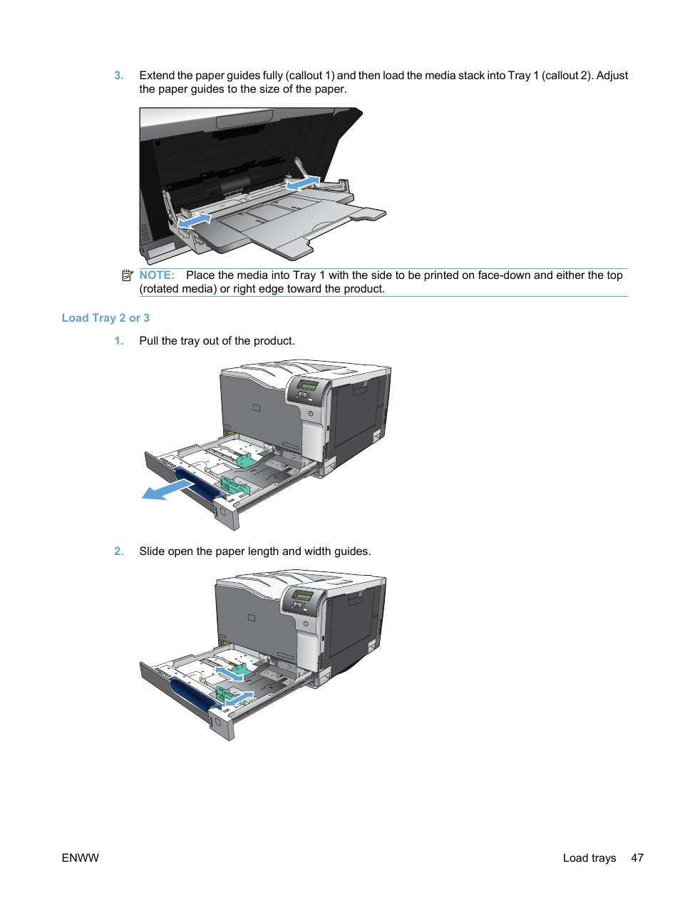 HP Color LaserJet Professional CP5225 Printer series User Manual | Page 59 / 168