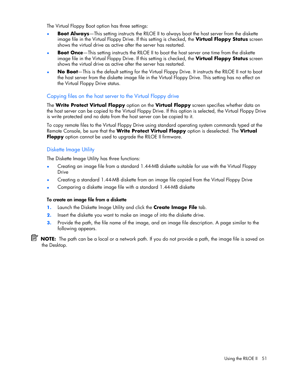 HP Remote Insight Lights-Out Edition II Board User Manual | Page 51 / 205