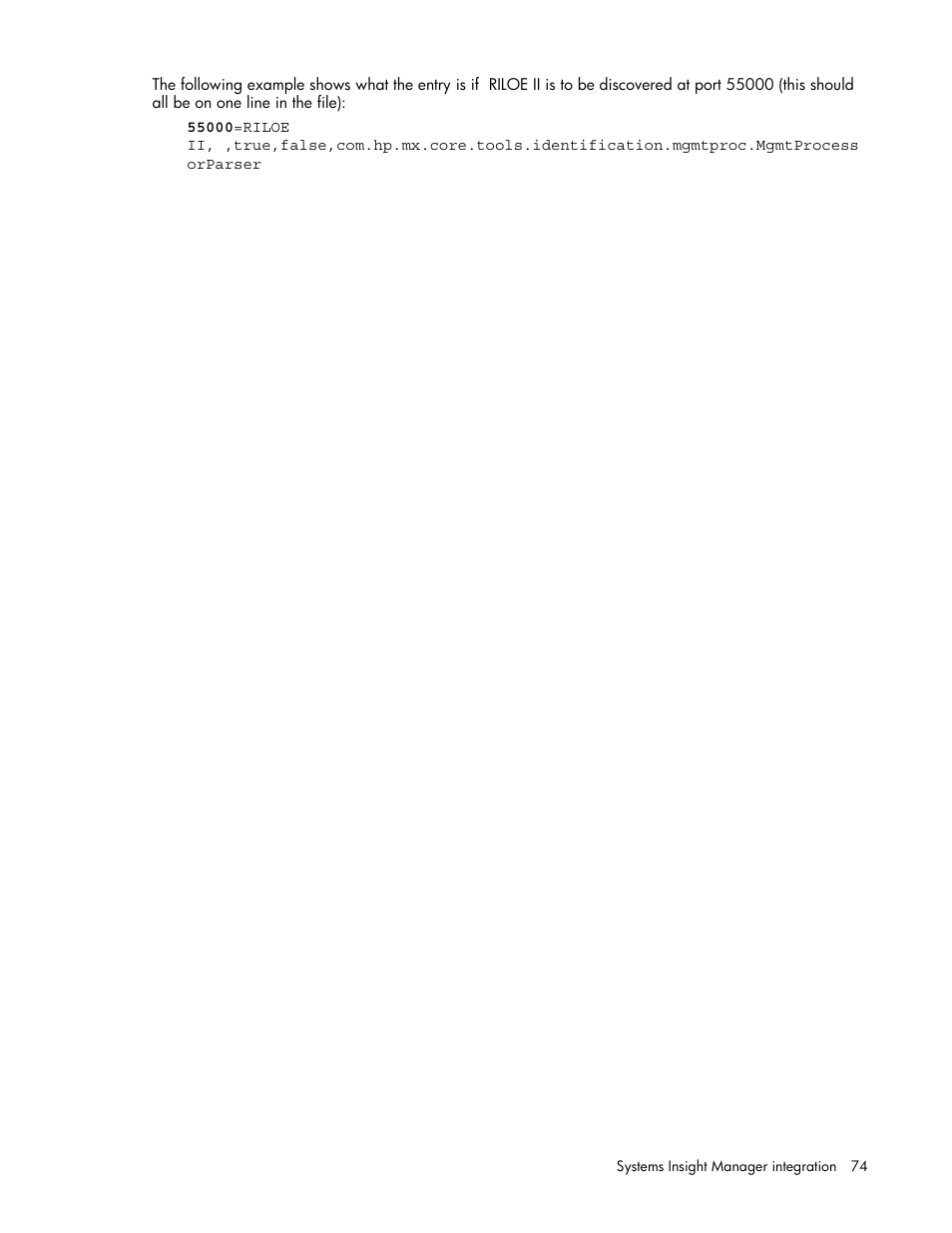 HP Remote Insight Lights-Out Edition II Board User Manual | Page 74 / 205