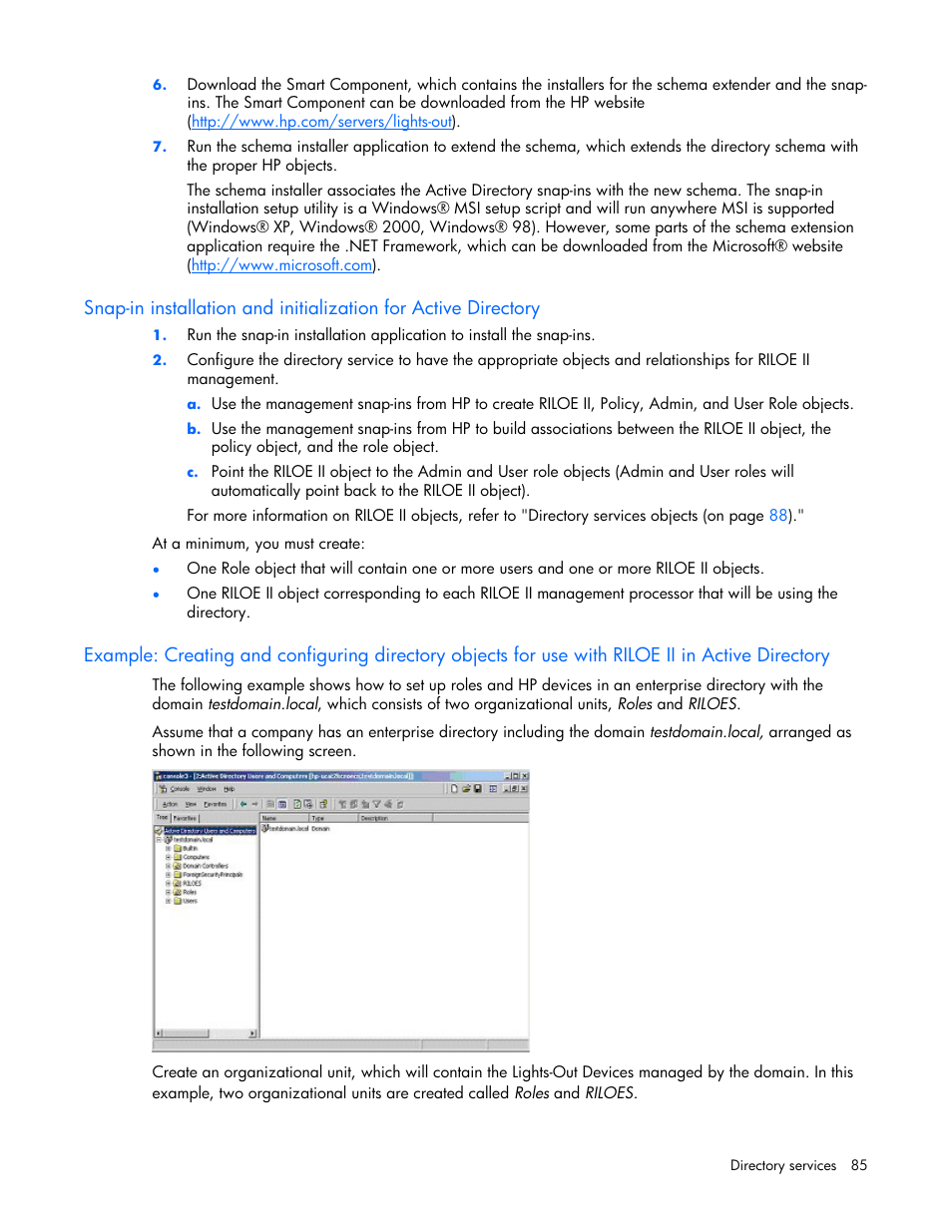 HP Remote Insight Lights-Out Edition II Board User Manual | Page 85 / 205