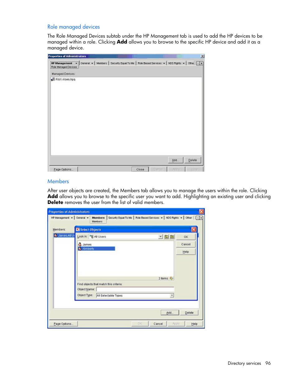 HP Remote Insight Lights-Out Edition II Board User Manual | Page 96 / 205