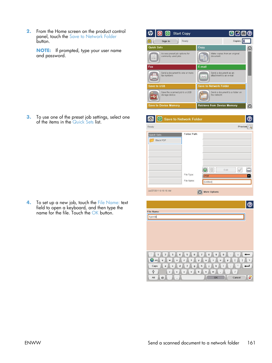 HP LaserJet Enterprise 700 color MFP M775 series User Manual | Page 175 / 332