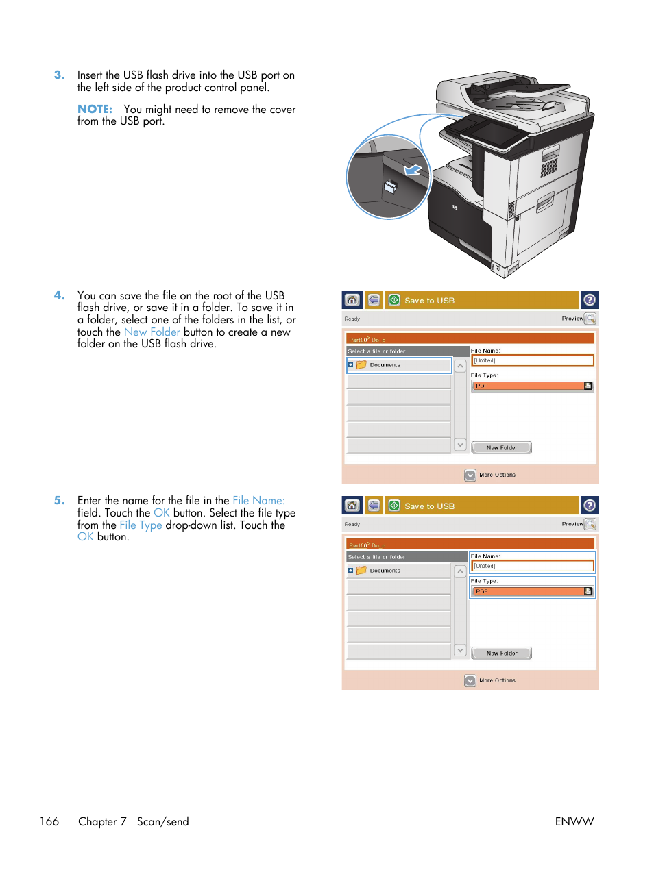 HP LaserJet Enterprise 700 color MFP M775 series User Manual | Page 180 / 332
