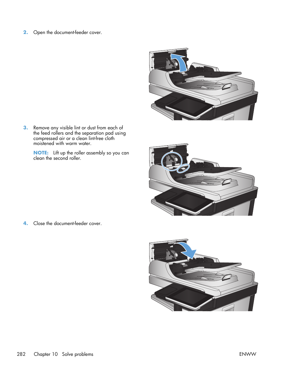 HP LaserJet Enterprise 700 color MFP M775 series User Manual | Page 296 / 332