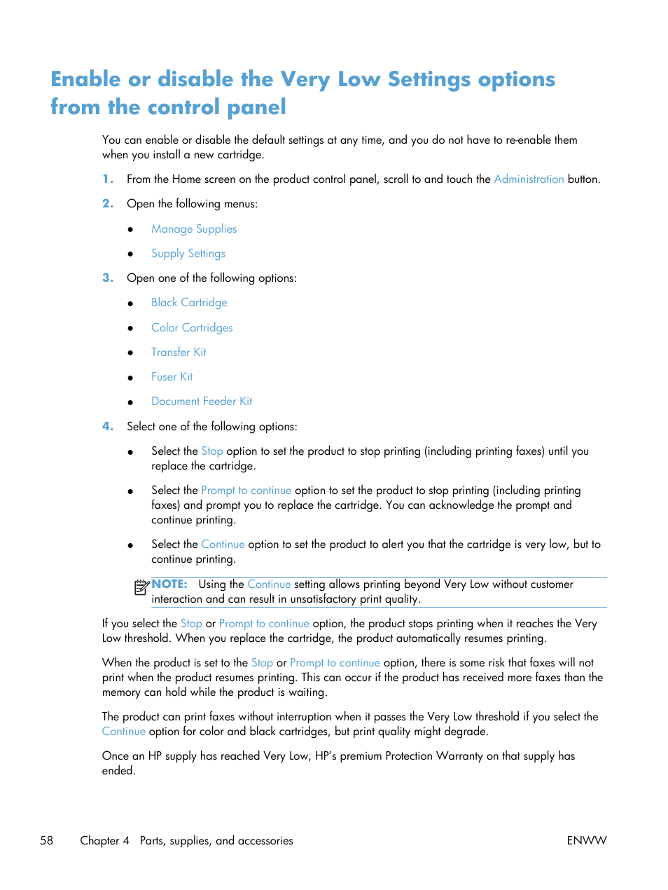 HP LaserJet Enterprise 700 color MFP M775 series User Manual | Page 72 / 332