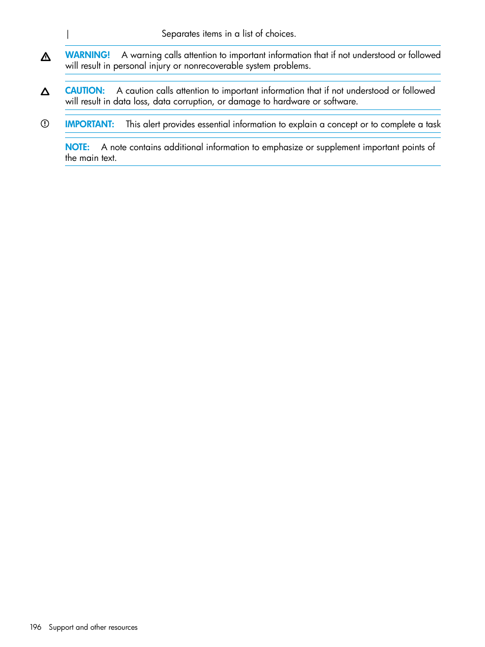 HP Integrity Superdome 2 Server User Manual | Page 196 / 217