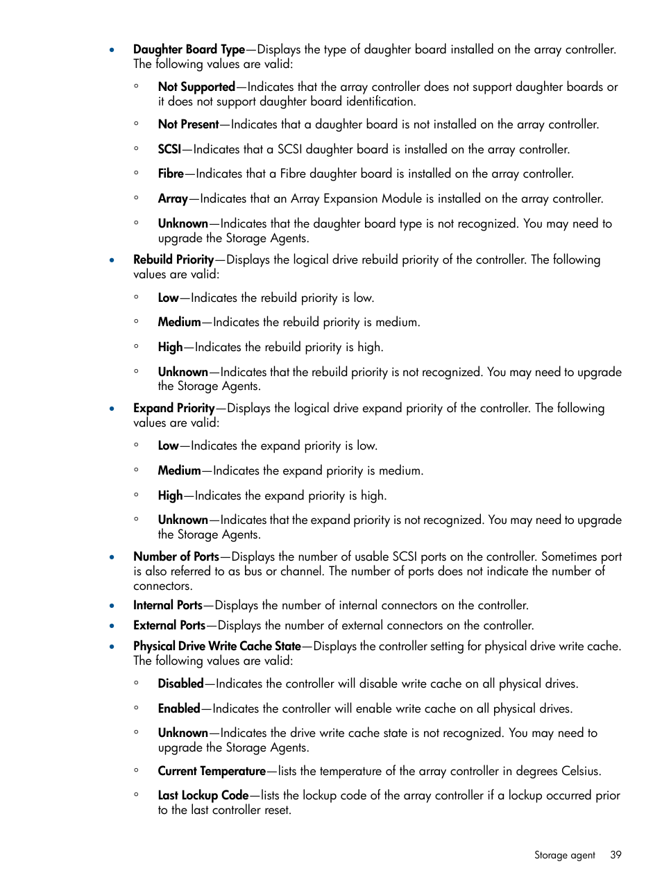 HP Insight Management Agents User Manual | Page 39 / 177