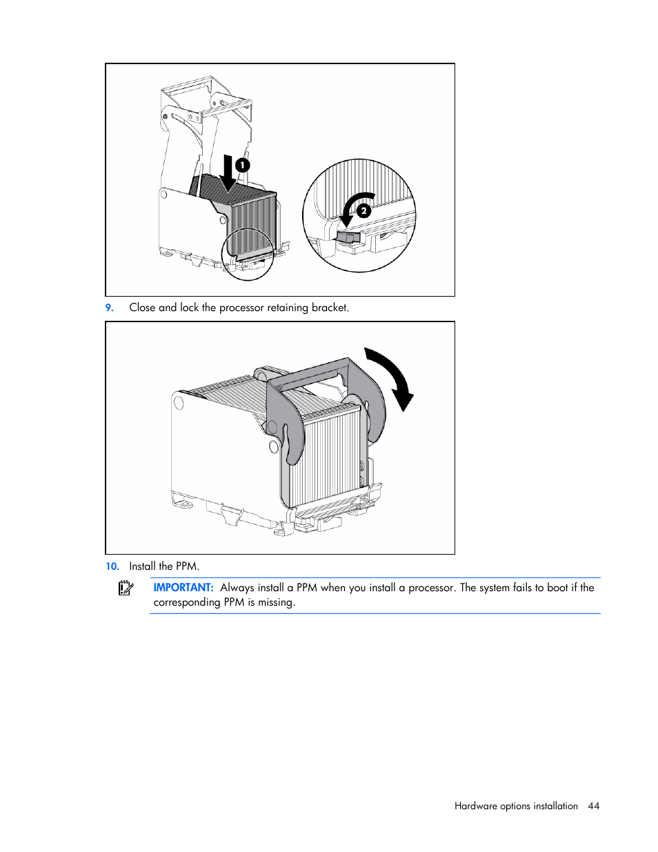 HP ProLiant DL580 G4 Server User Manual | Page 44 / 139
