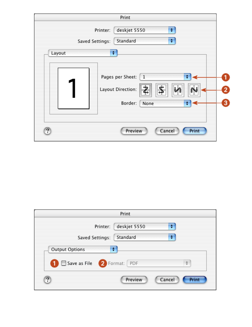 HP Deskjet 5550 Color Inkjet Printer User Manual | Page 36 / 151