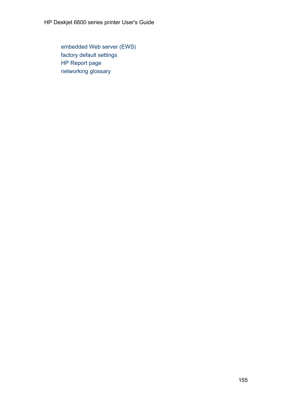 HP Deskjet 6620 Color Inkjet Printer User Manual | Page 155 / 155