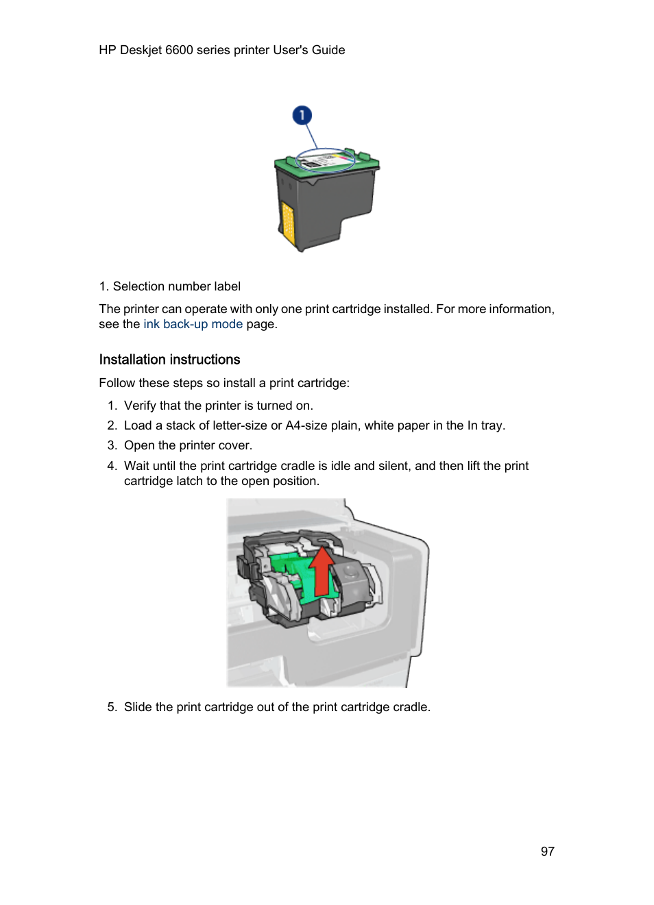 Installation instructions | HP Deskjet 6620 Color Inkjet Printer User Manual | Page 97 / 155