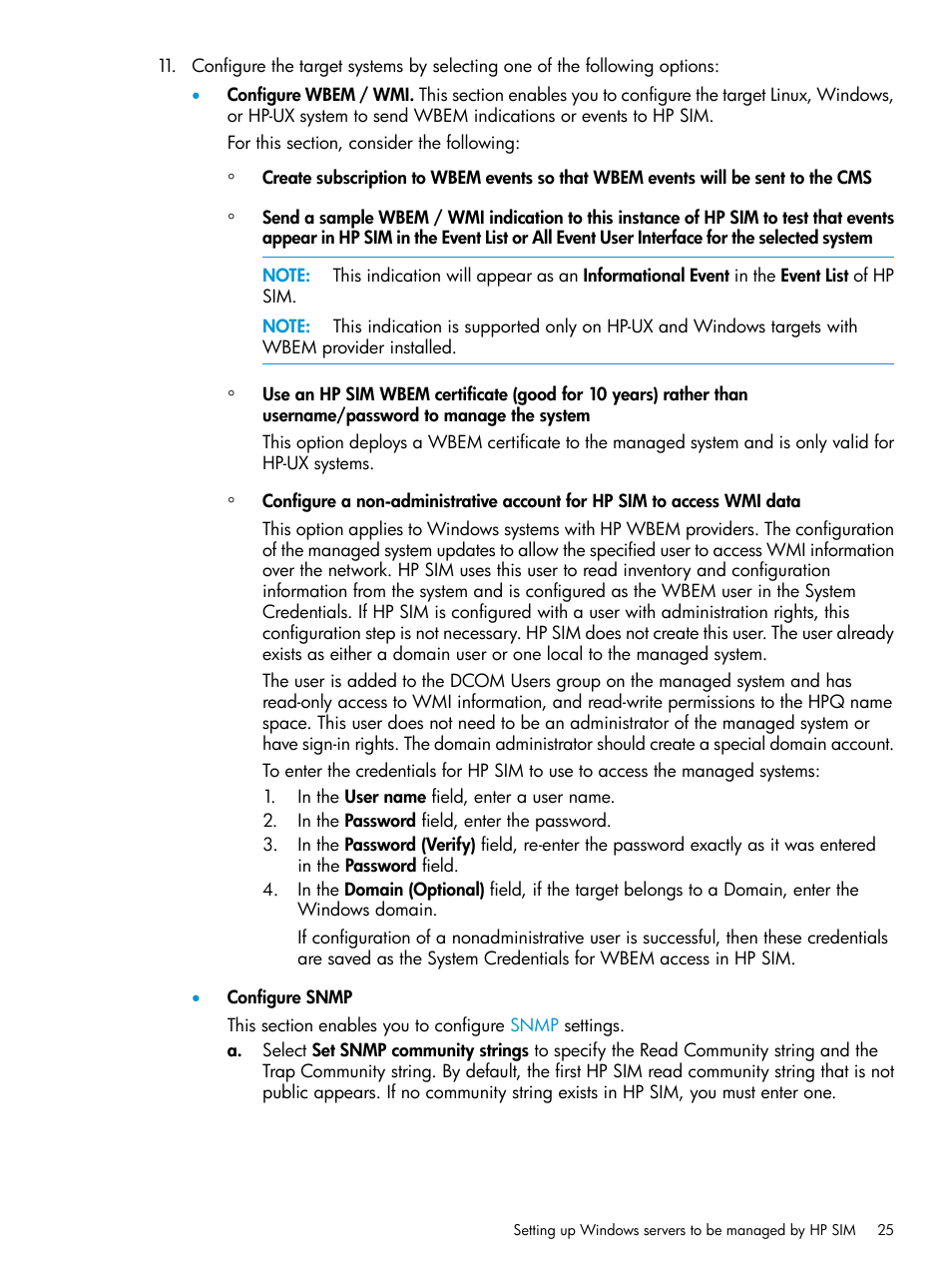 HP Systems Insight Manager User Manual | Page 25 / 259