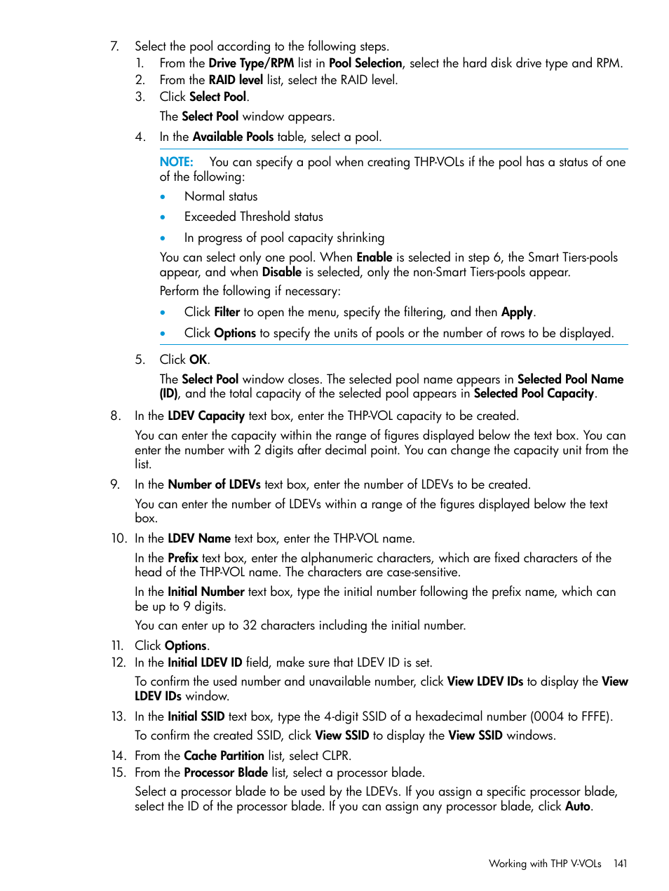 HP XP P9500 Storage User Manual | Page 141 / 438