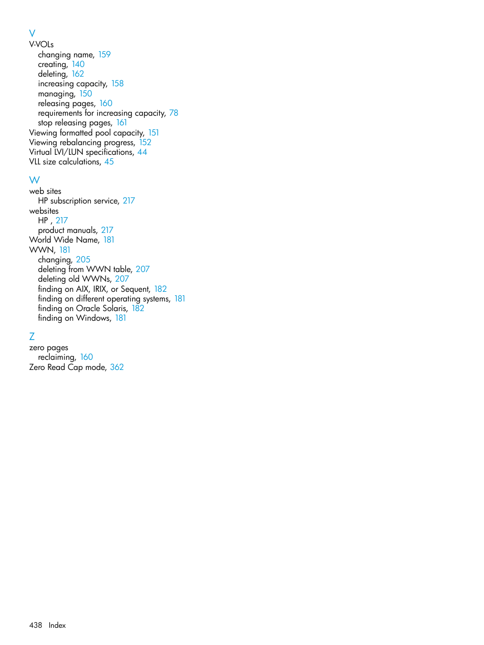 HP XP P9500 Storage User Manual | Page 438 / 438