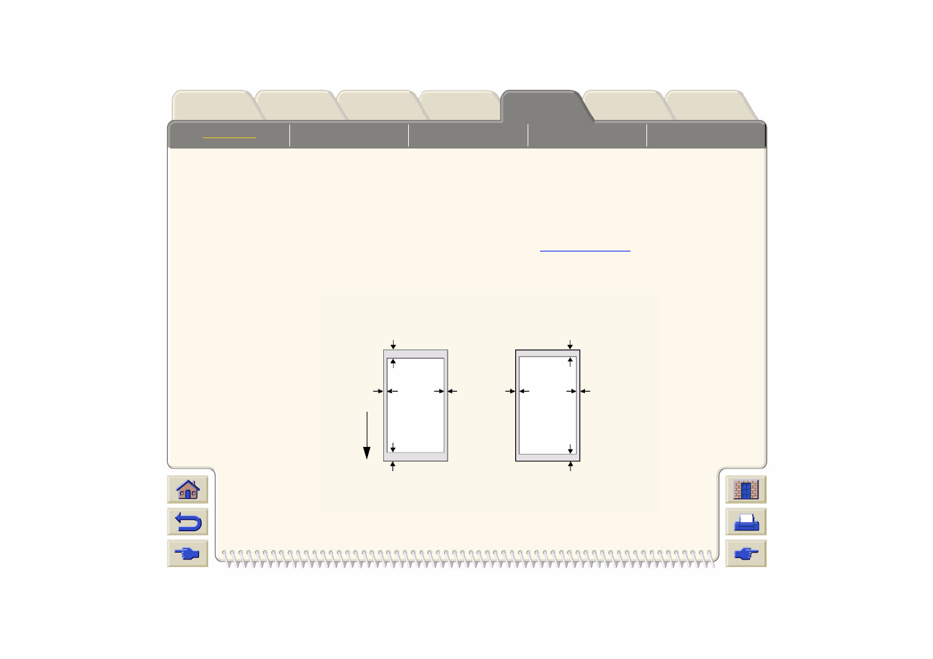 Adjusting margins, Adjusting, Margins | HP DesignJet 500 User Manual | Page 178 / 268