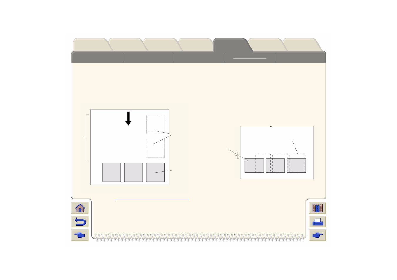 What is nesting, Automatic rotation only with hp-gl/2 files, Rotate an image with nesting on | Nesting, Automatic rotation only with hp-gl/2, Files, Nesting pages | HP DesignJet 500 User Manual | Page 208 / 268