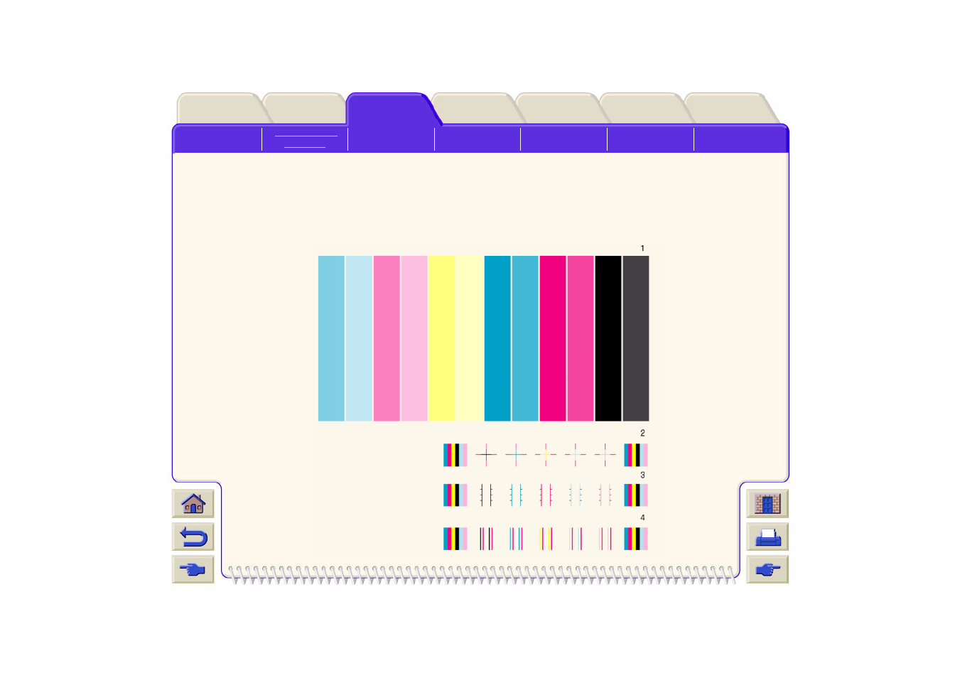 How to use the image quality print | HP DesignJet 500 User Manual | Page 77 / 268