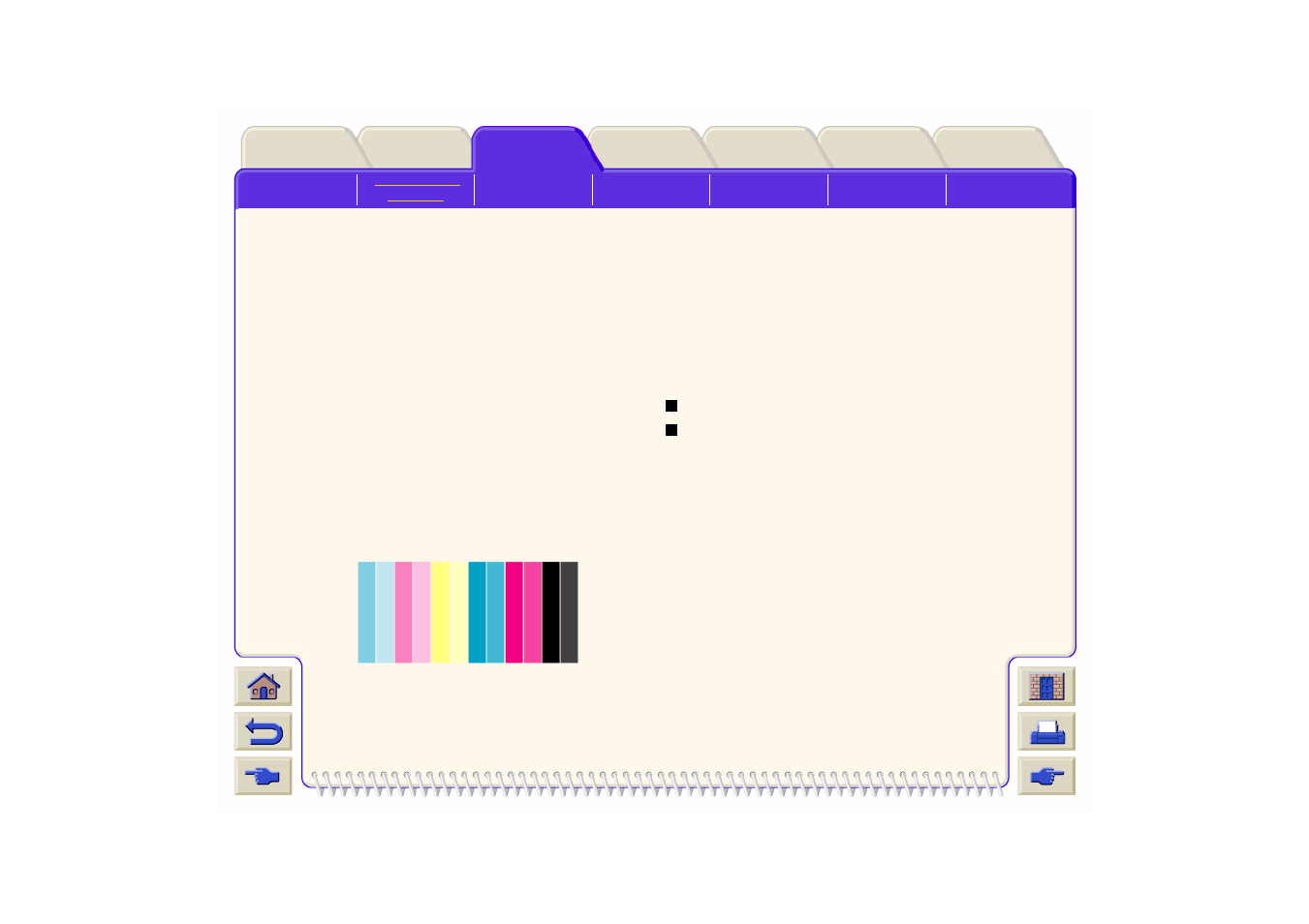 Analyzing the image quality print, Test pattern 1: primary colors, Banding | HP DesignJet 500 User Manual | Page 78 / 268