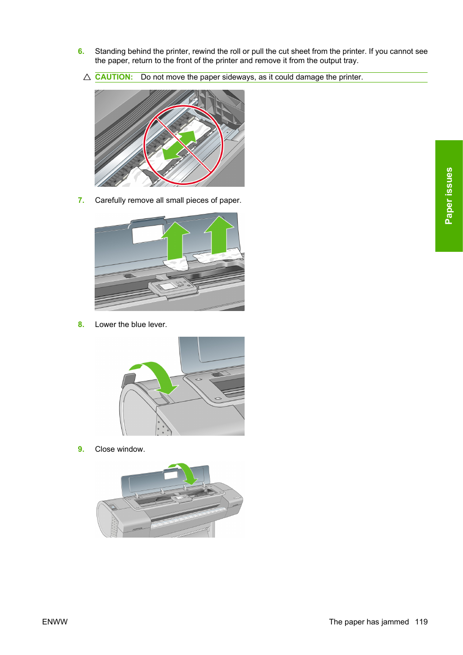 HP Designjet T610 Printer series User Manual | Page 129 / 181