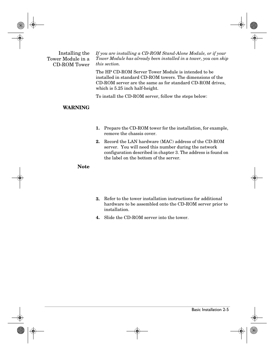 HP Surestore NAS User Manual | Page 17 / 110