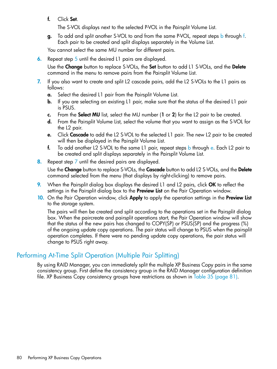 HP XP Business Copy Software User Manual | Page 80 / 113