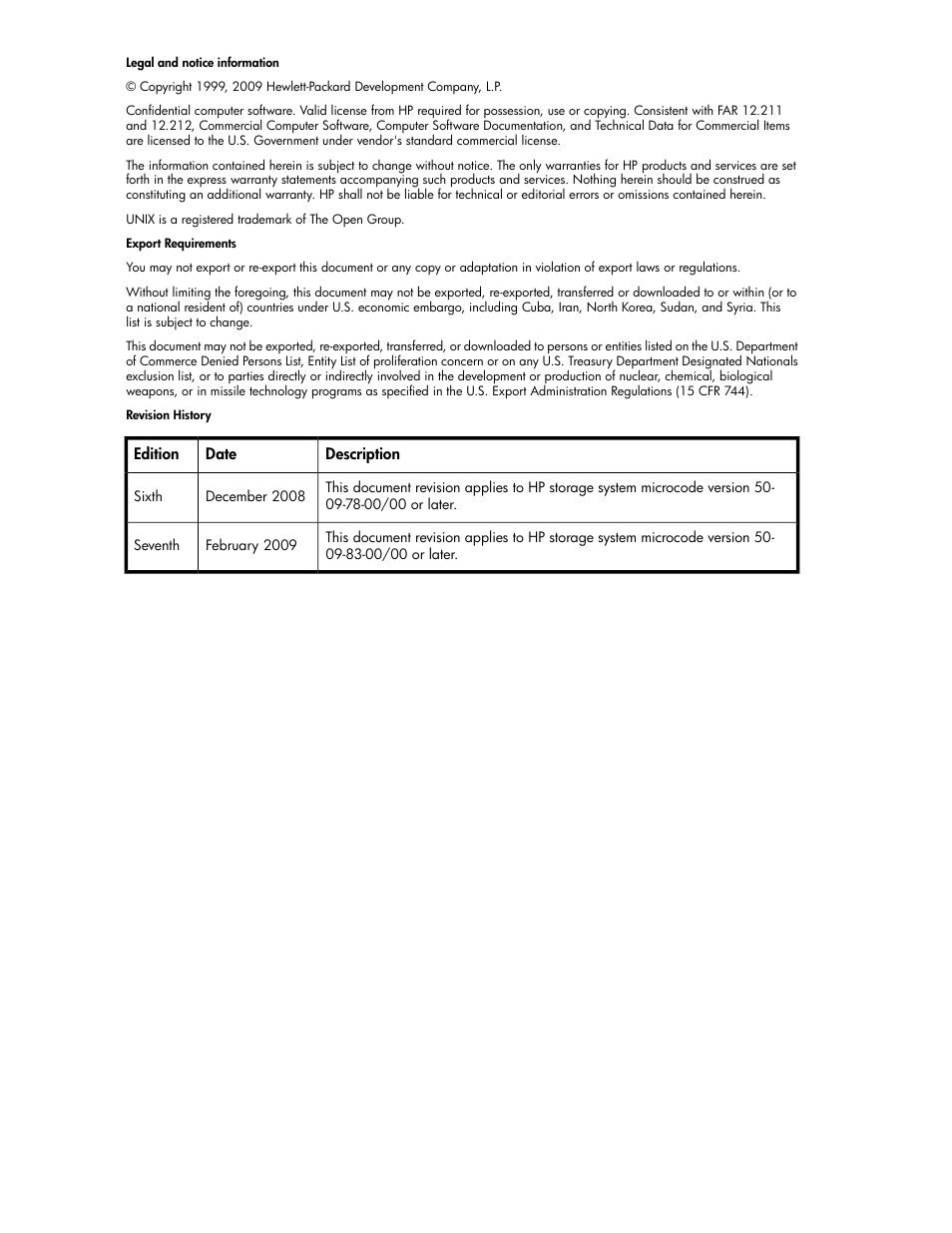 HP StorageWorks XP Remote Web Console Software User Manual | Page 2 / 84