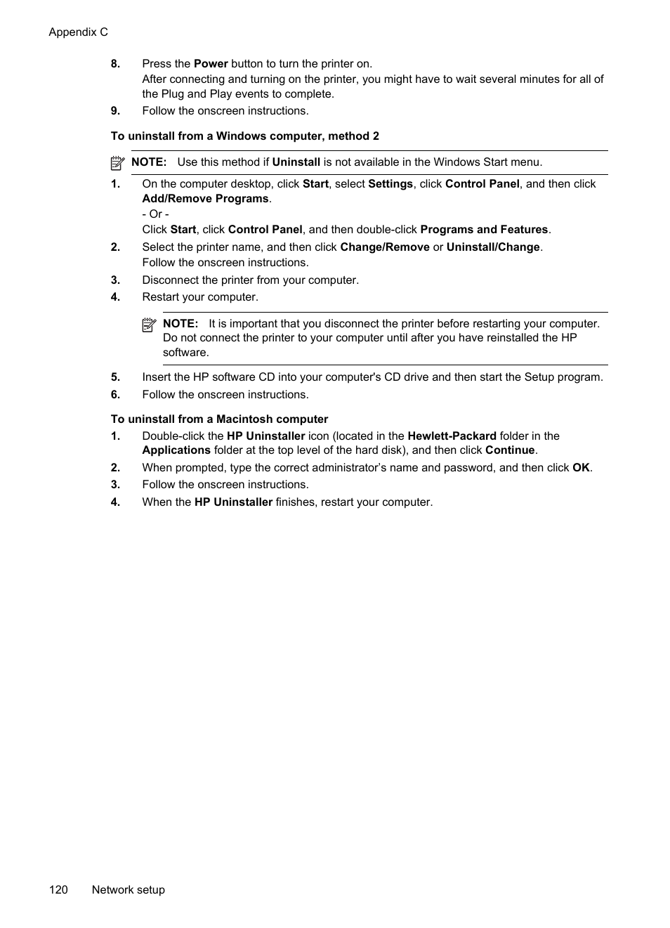 HP Officejet 6100 User Manual | Page 124 / 138