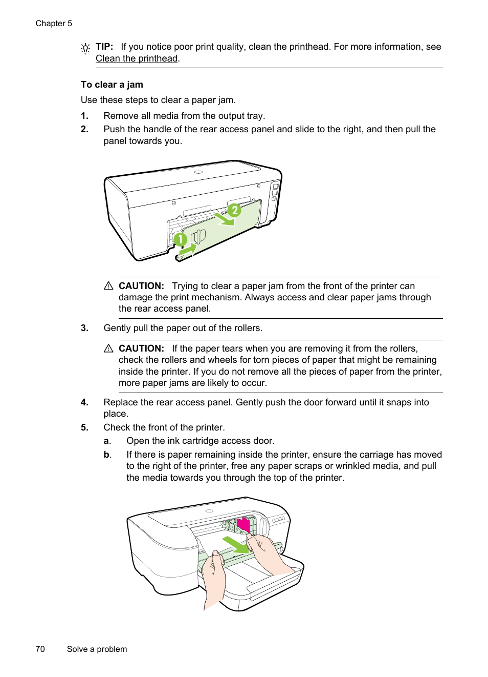 HP Officejet 6100 User Manual | Page 74 / 138