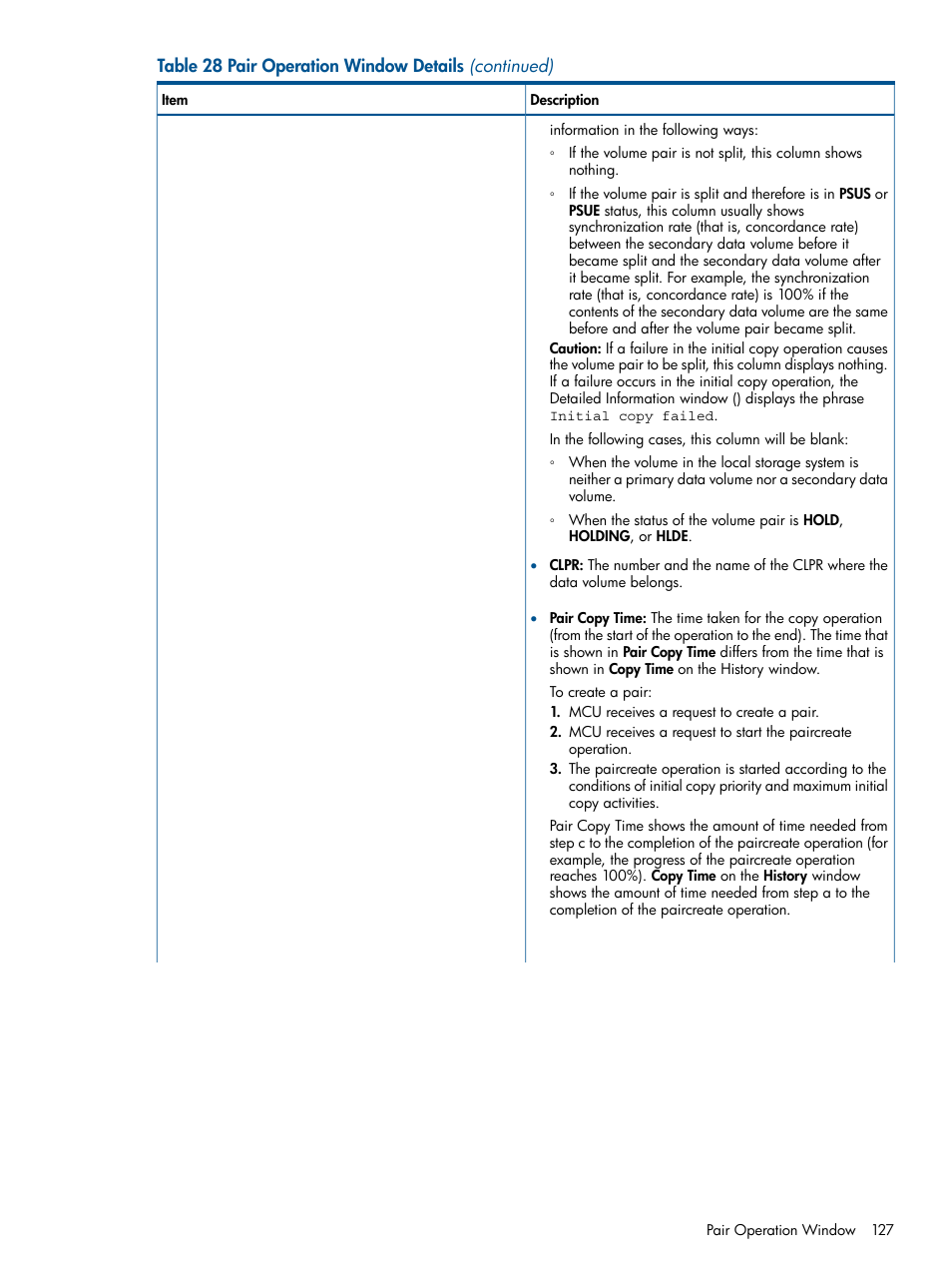 HP StorageWorks XP Remote Web Console Software User Manual | Page 127 / 245