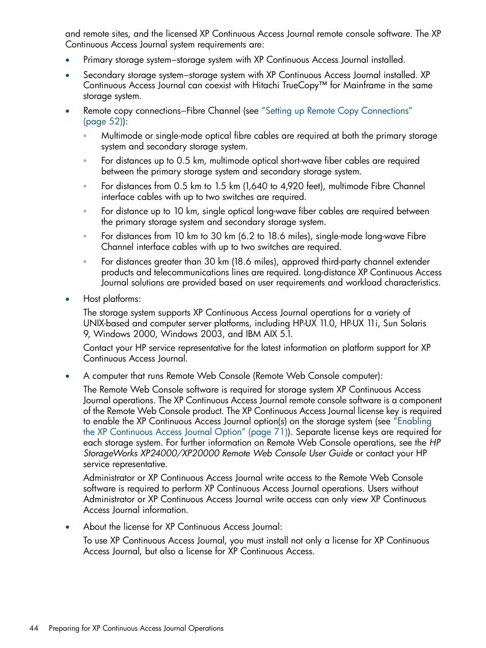 HP StorageWorks XP Remote Web Console Software User Manual | Page 44 / 245