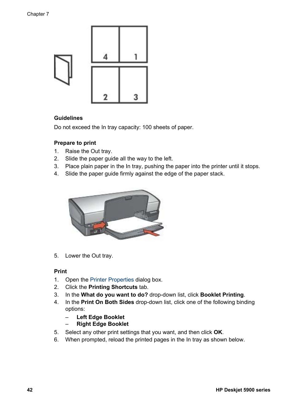 HP Deskjet 5943 Photo Printer User Manual | Page 44 / 102