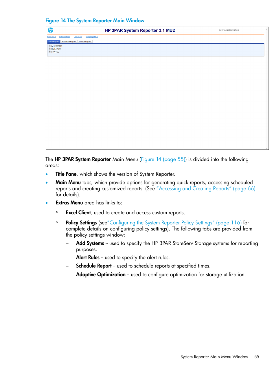 HP 3PAR System Reporter Software User Manual | Page 55 / 239