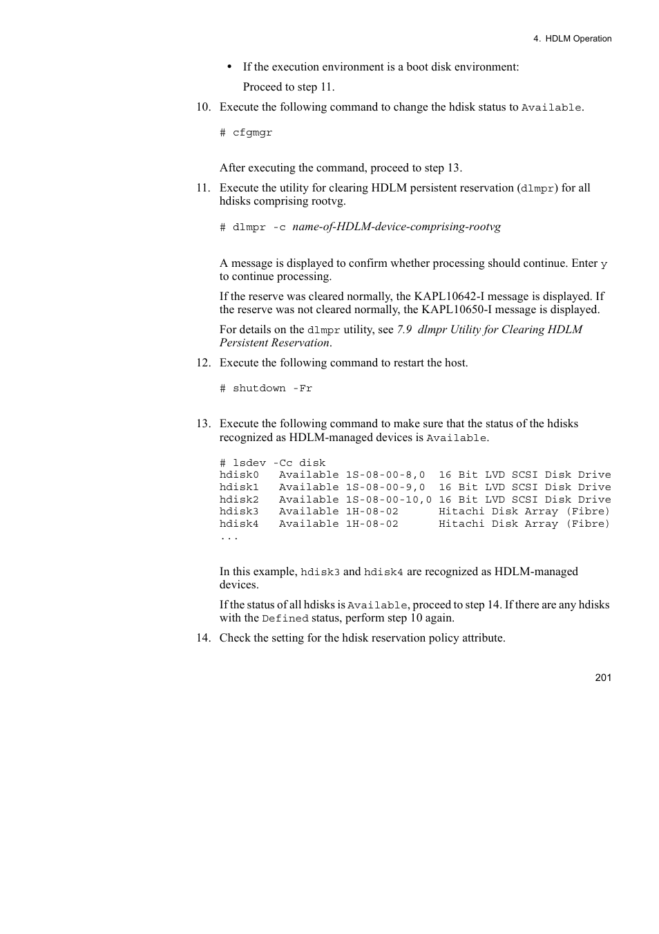 HP Hitachi Dynamic Link Manager Software User Manual | Page 223 / 510