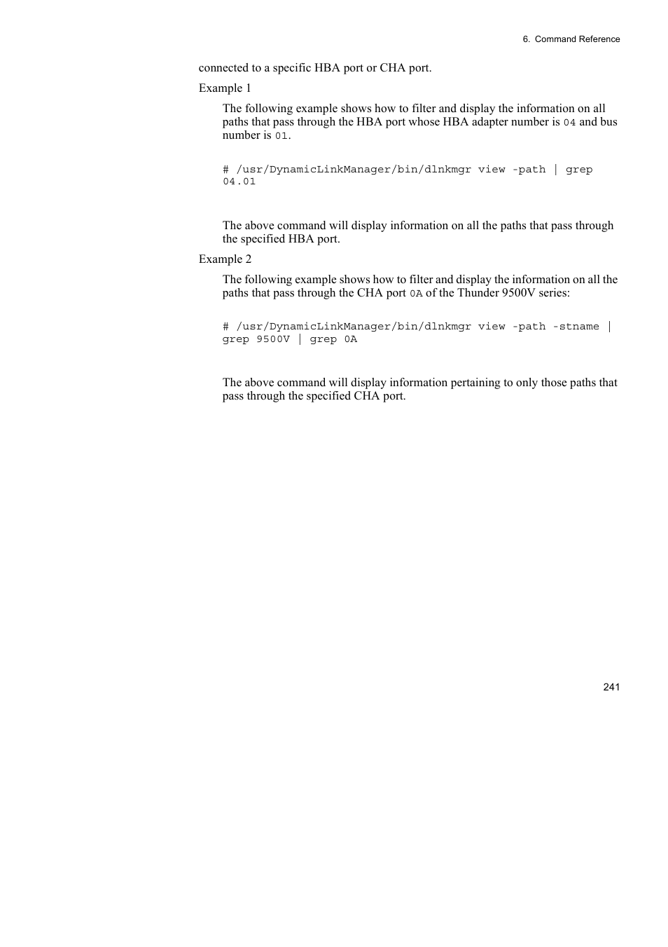HP Hitachi Dynamic Link Manager Software User Manual | Page 263 / 510