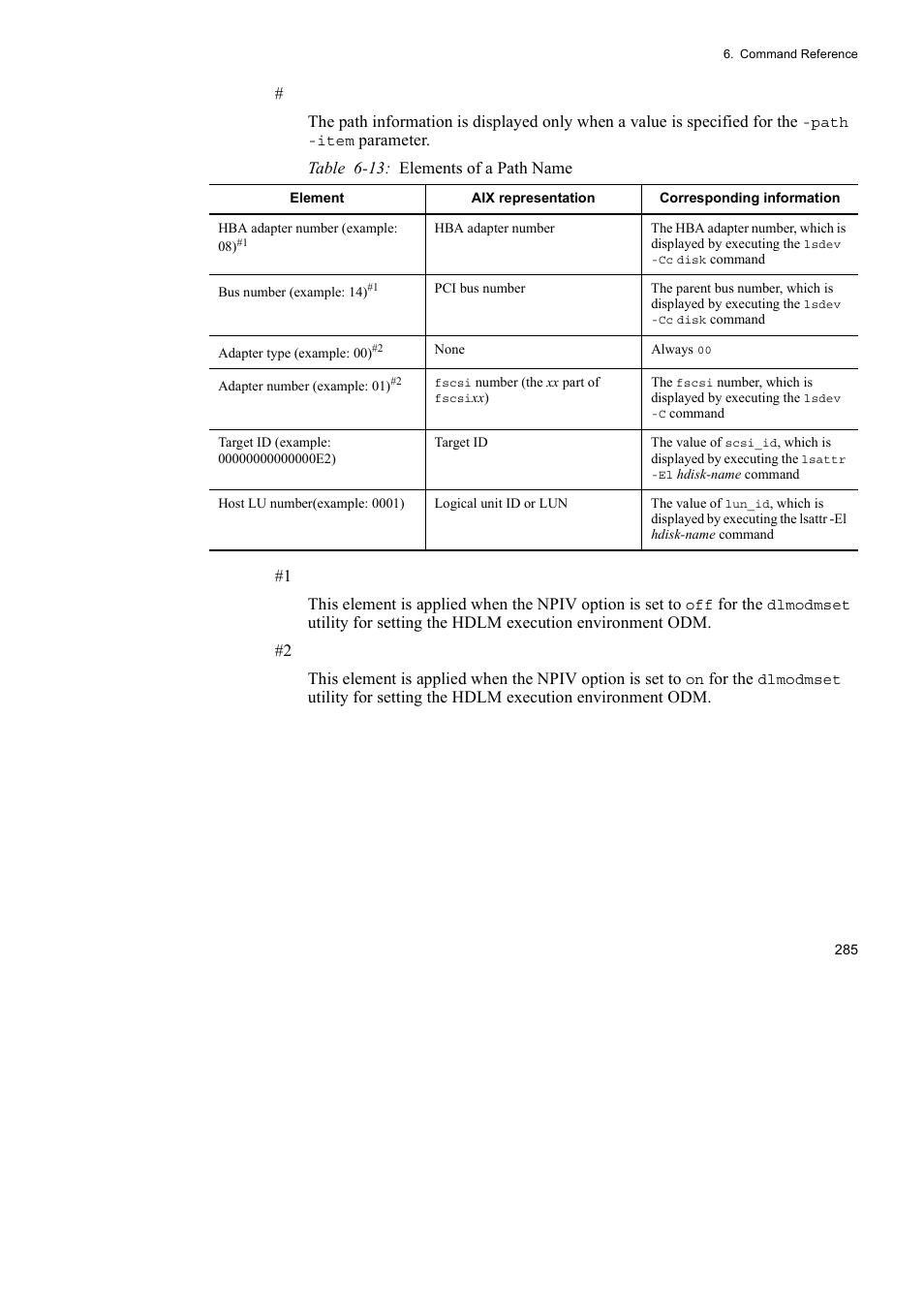 HP Hitachi Dynamic Link Manager Software User Manual | Page 307 / 510