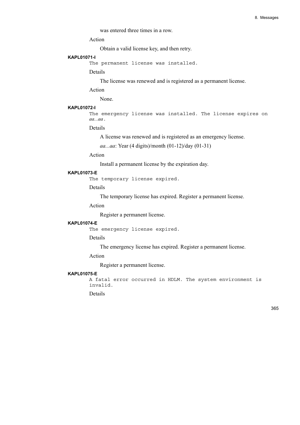 HP Hitachi Dynamic Link Manager Software User Manual | Page 387 / 510
