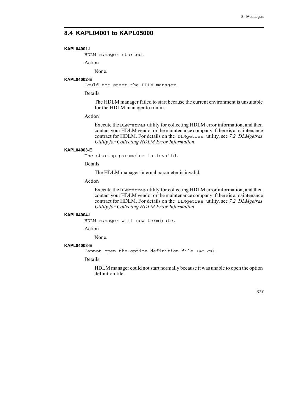HP Hitachi Dynamic Link Manager Software User Manual | Page 399 / 510