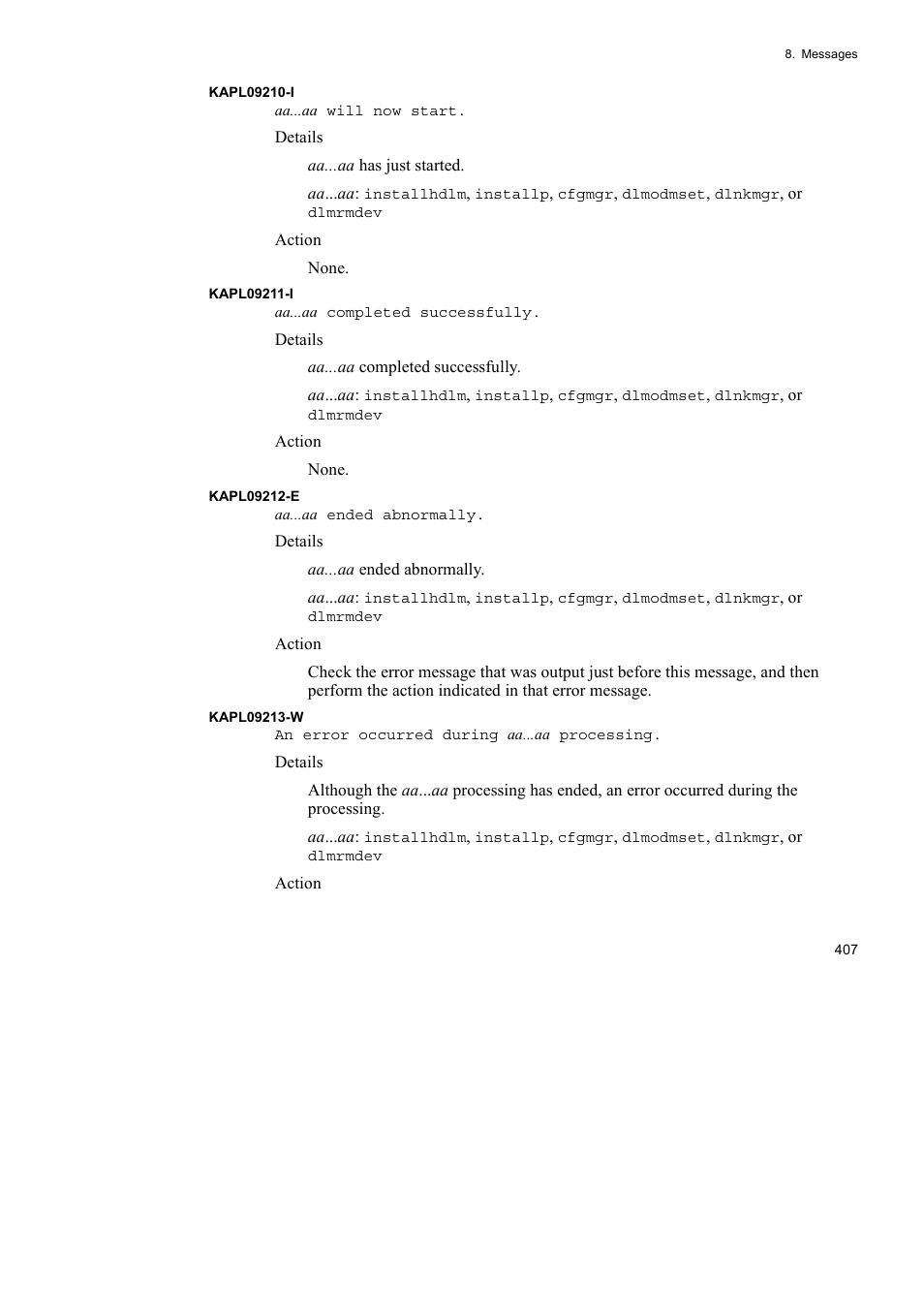 HP Hitachi Dynamic Link Manager Software User Manual | Page 429 / 510
