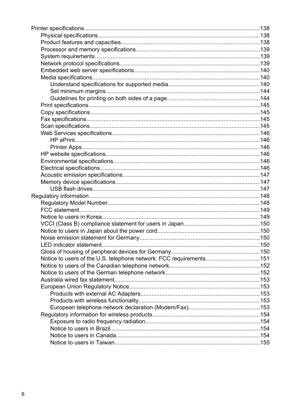 HP Officejet 6700 Premium e-All-in-One Printer - H711n User Manual | Page 10 / 224