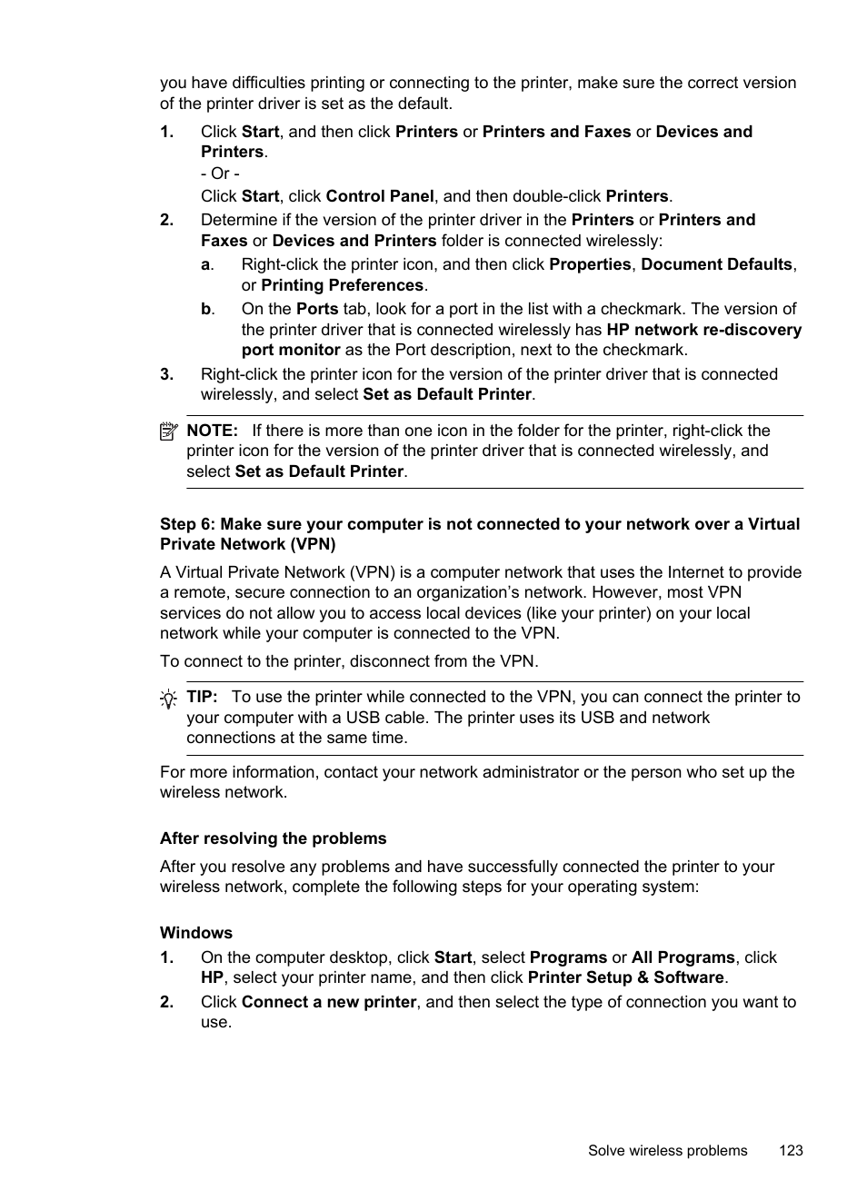 After resolving the problems | HP Officejet 6700 Premium e-All-in-One Printer - H711n User Manual | Page 127 / 224