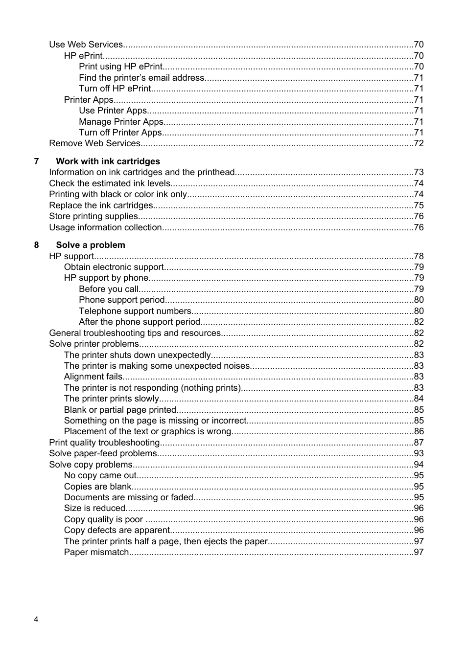 HP Officejet 6700 Premium e-All-in-One Printer - H711n User Manual | Page 8 / 224
