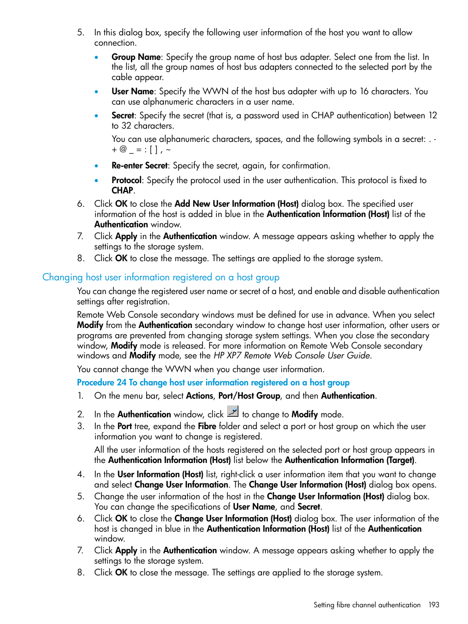 HP XP Racks User Manual | Page 193 / 486